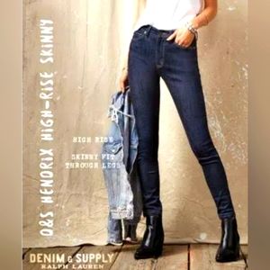 Ralph Lauren High Rise Super Skinny Fit 28/32